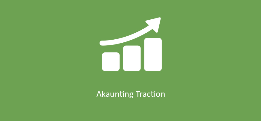 Akaunting 3 Months Traction